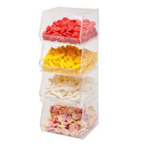 kunststof snoepbakken