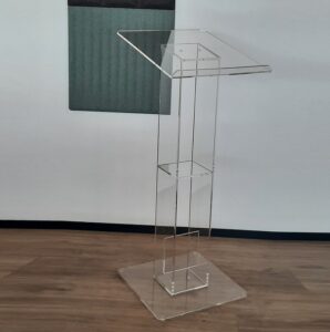 Katheder rechtmodel acryl