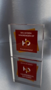 Kunststof certificaatstandaard op maat met bedrukking