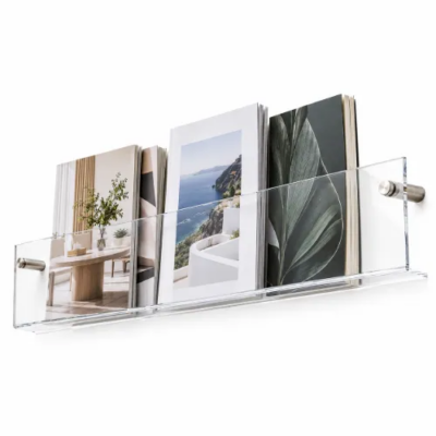 Tijdschriftenhouder aan de wand